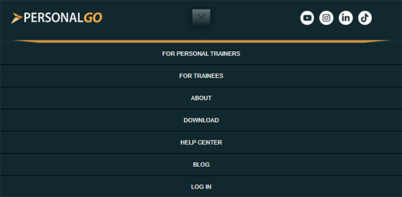 PersonalGO Menu Tablet