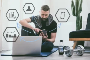 Smart personal trainer body scan feature for accurate progress tracking